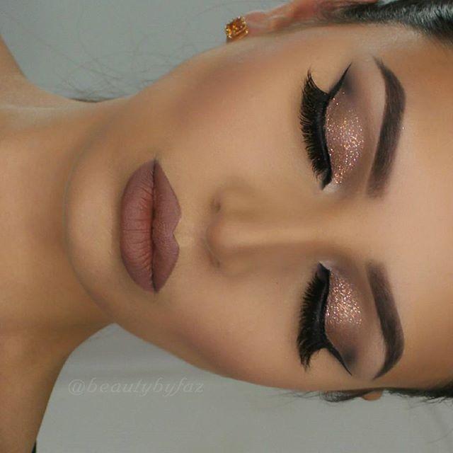 Свадьба - Faz A On Instagram: “Closed Eye Makeup Of Prev Post. Brows:@anastasiabeverlyhills Dipbrow In Ebony Set With Clear Brow Gel. Eyes: @urbandecaycosmetics Naked…”