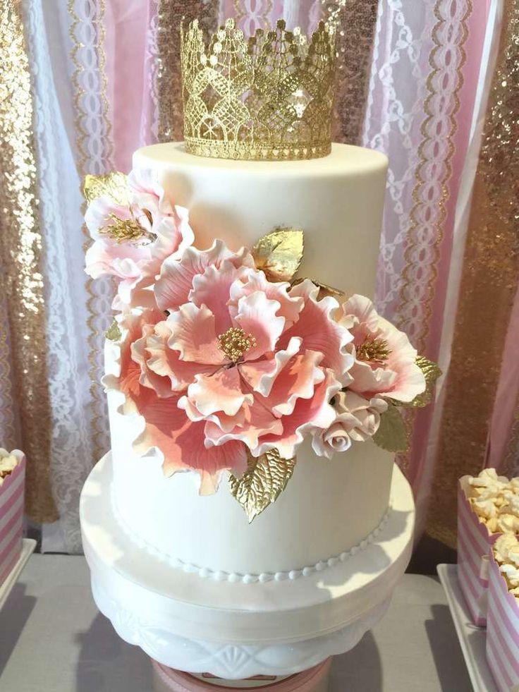 Wedding - Pink And Gold Birthday Party Ideas