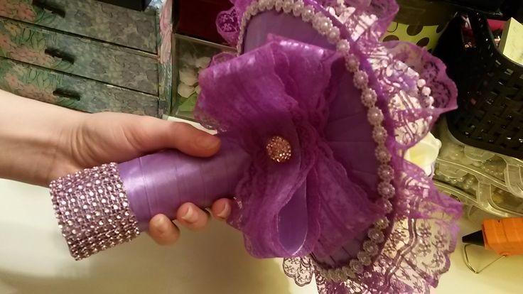 Свадьба - Как Сделать Свадебный Букет Своими Руками / Wedding Bouquet ✔ ℳAℛίℕℰ DIY✔