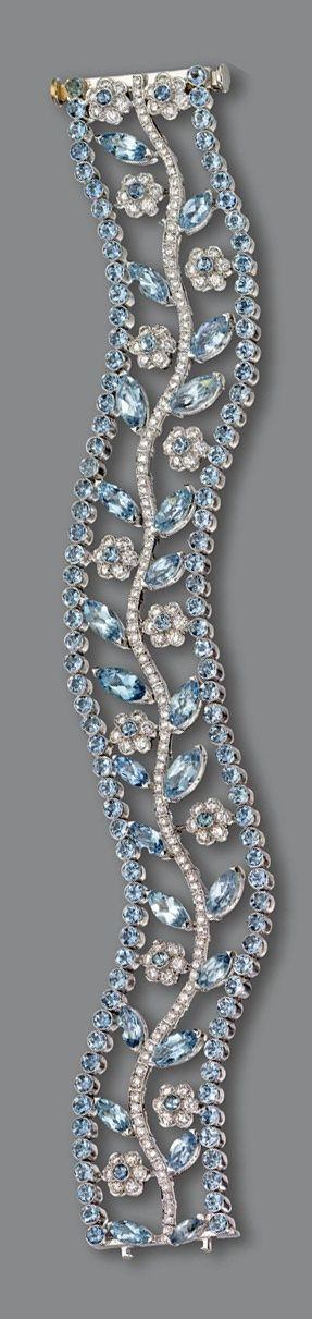 زفاف - Aquamarine And Diamo Beauty Bling Jewelry Fashion - Beauty Bling Jewelry