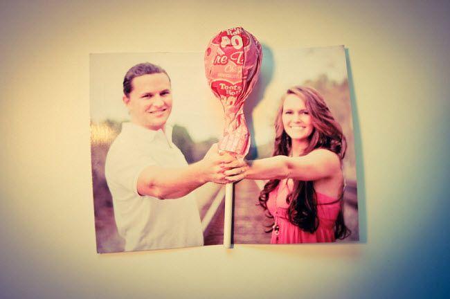 Hochzeit - DIY Wedding Favors: A Lollipop Engagement Shoot - Bridesmaid.com