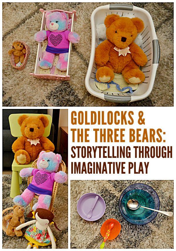 زفاف - Goldilocks & The Three Bears: Retelling Through Imaginary Play