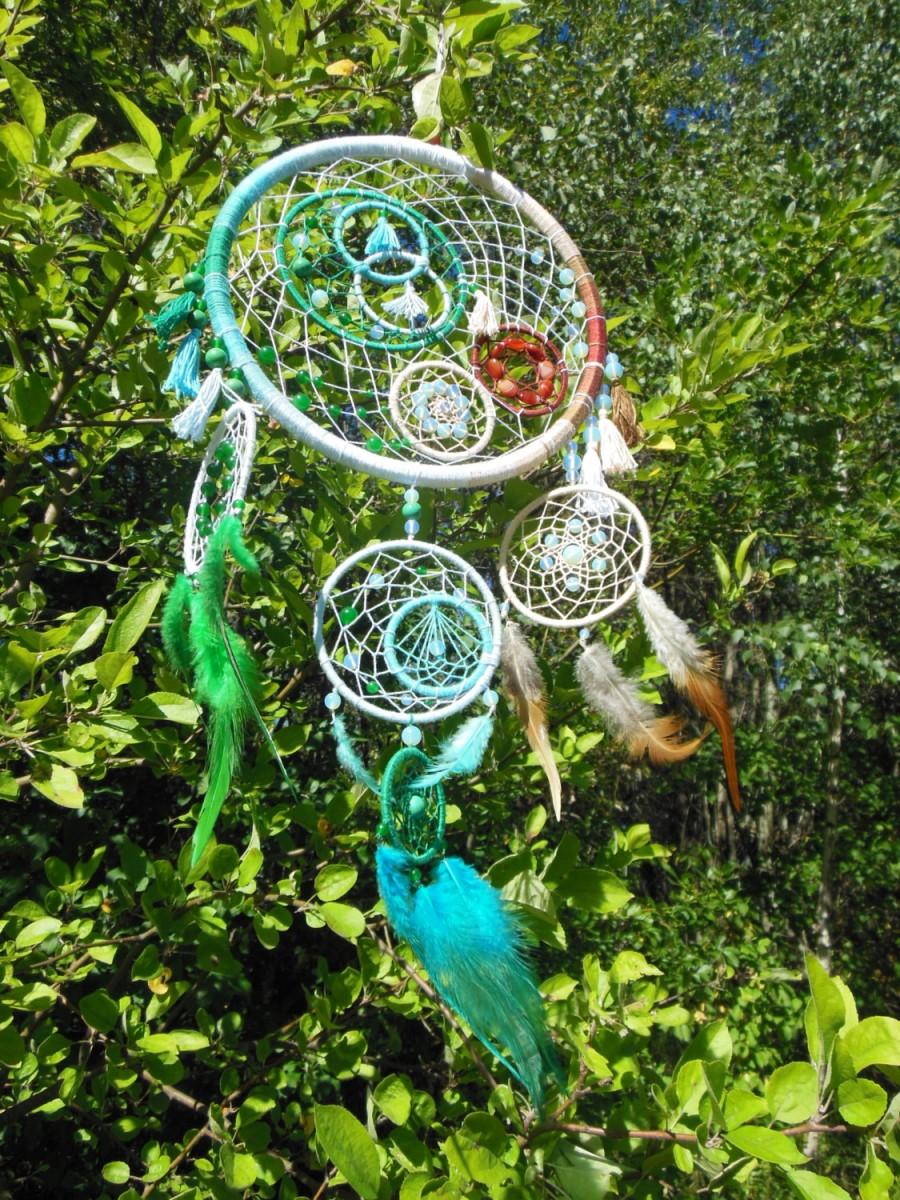 Mariage - Dreamcatcher MultiColored Dream catcher extralarge / Traumfanger