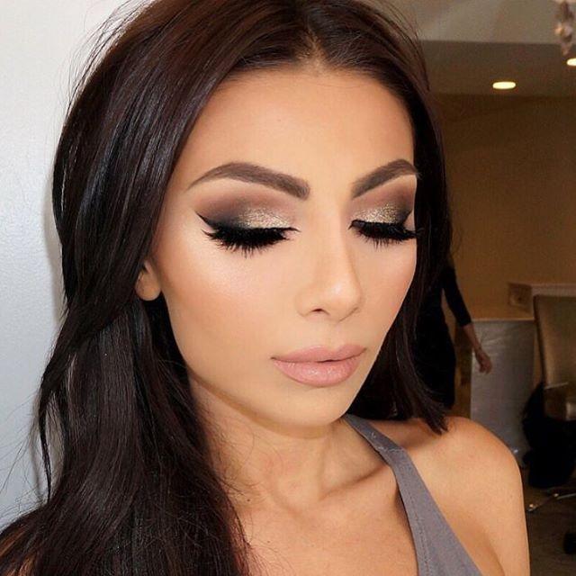 زفاف - Huda Kattan On Instagram: “Gorgeous Makeup By @vanitymakeup @shophudabeauty Lashes In Giselle & Alyssa ”