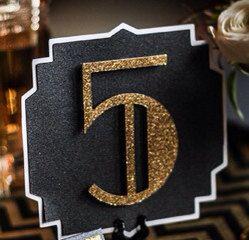 Mariage - The Great Gatsby Wedding Table Numbers