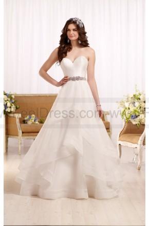 Wedding - Essense Of Australia Wedding Dress With Sweetheart Bodice And Organza Skirt Style D2086