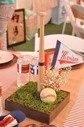 Свадьба - Hostess With The Mostess® - Vintage Baseball Baby Shower