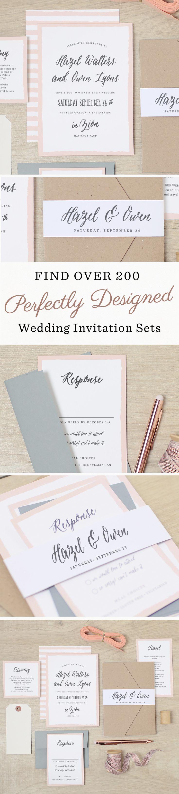 Wedding - Wedding Invitations - 2016 Collection