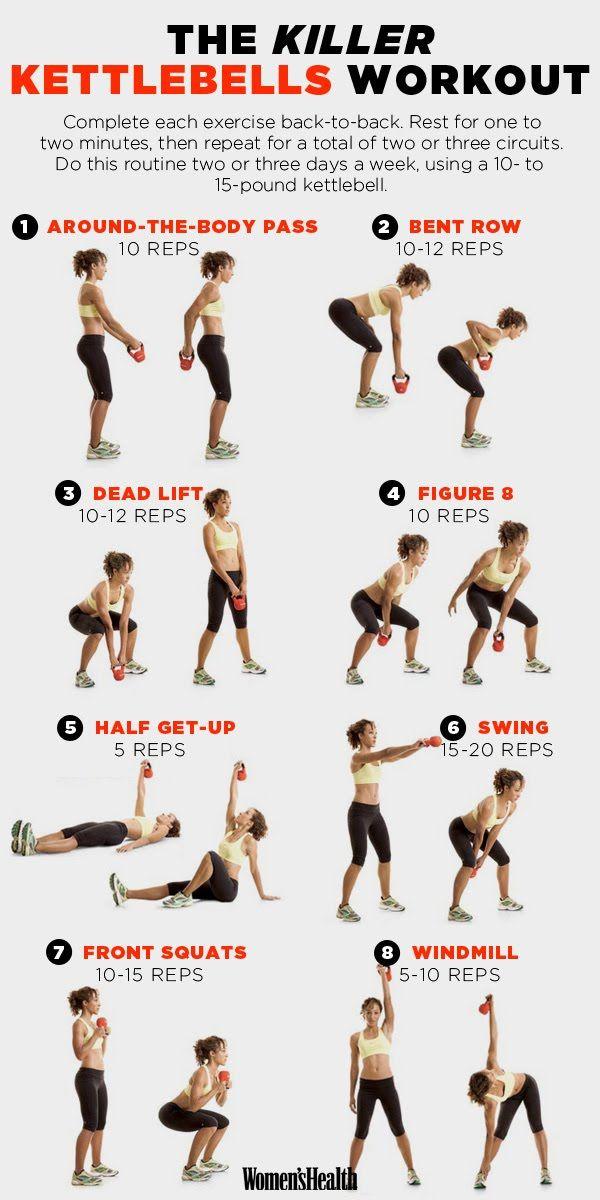 Mariage - 8 Kettlebell Exercises That'll Sculpt Your Entire Body