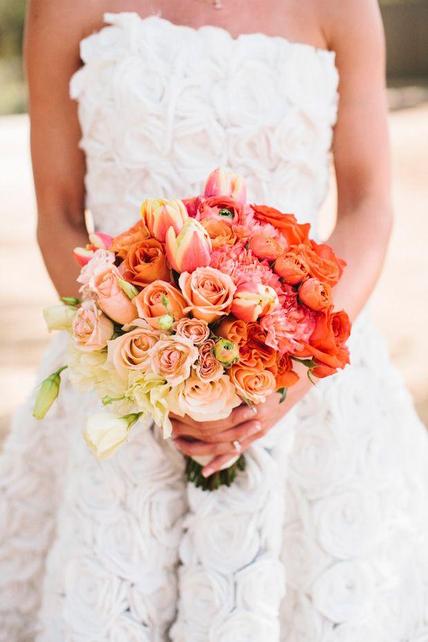 Wedding - Ombre Wedding Flowers