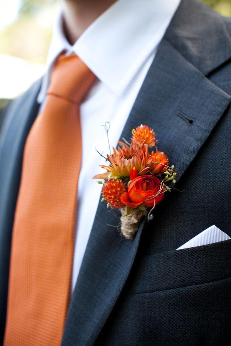 Hochzeit - We Are Totally Crushing On These Orange Wedding Ideas