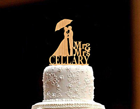 Wedding - Custom Wedding Cake Topper Personalized Wedding Cake Topper bride and groom Wood Rustic Wedding Cake Topper Mr and Mrs Wedding Cake Topper