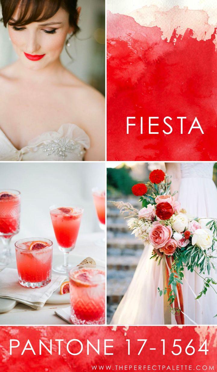 Hochzeit - Pantone - Fiesta 17-1564