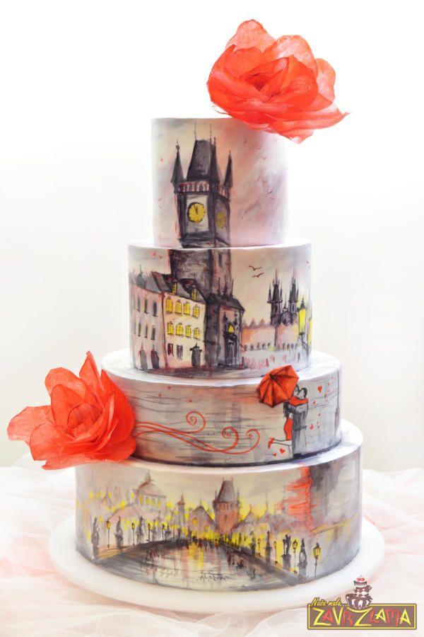 زفاف - Prague Wedding Cake