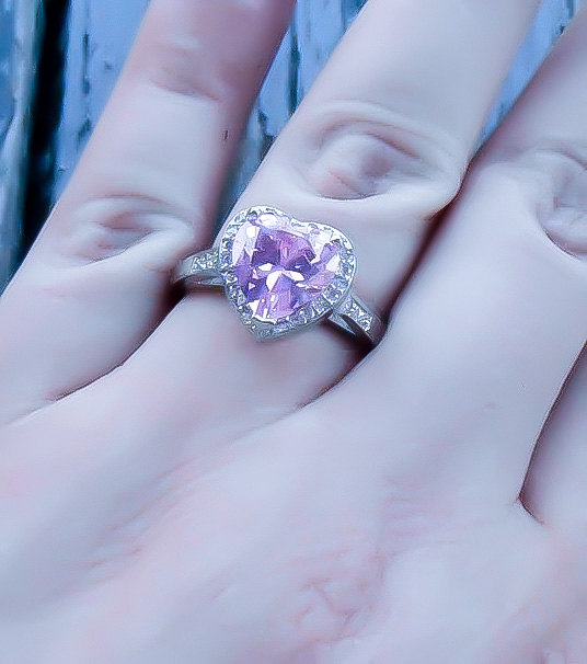 زفاف - Sailor Moon Engagement Ring - Sailor Moon Jewelry - Sailormoon Ring - Heart Engagement Ring - Romantic Heart Ring - Heart wedding ring