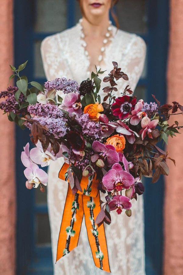 Wedding - Edgy Romantic Santa Fe Bridal Inspiration