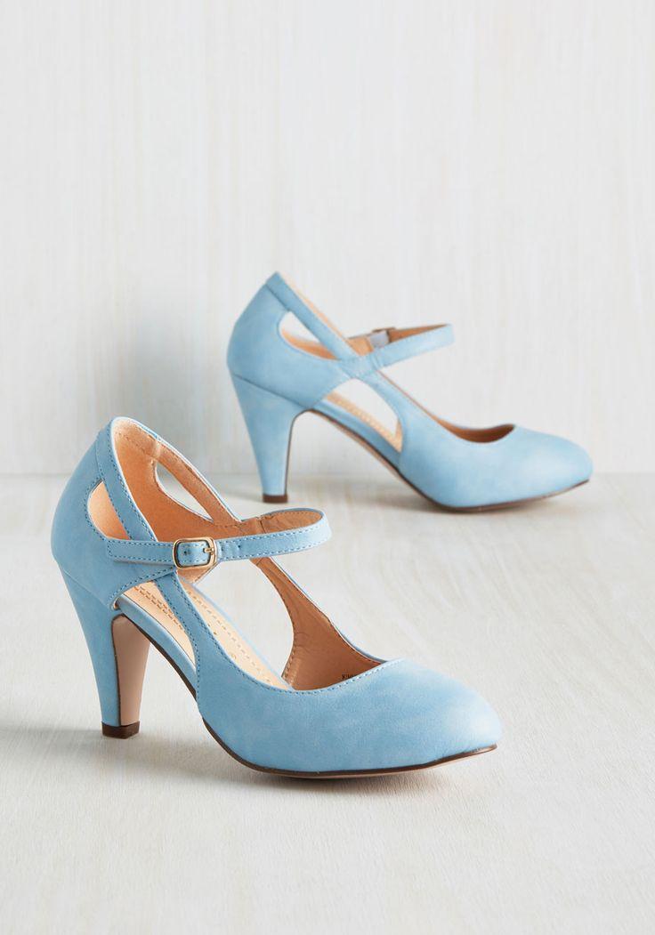 Mariage - Fountain Of Truth Heel In Dusty Blue