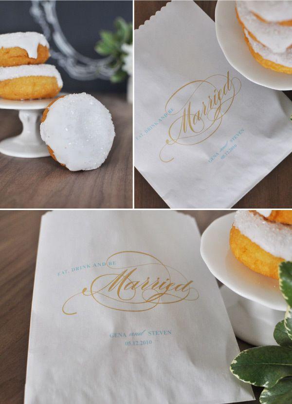 Mariage - DIY Favor Bags By Twig & Thistle
