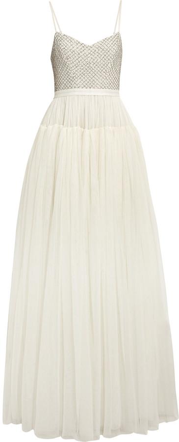 زفاف - Needle & Thread Bead-embellished tulle gown