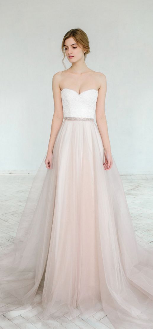 زفاف - Blush Wedding Gown // Dahlia // 2 Pieces