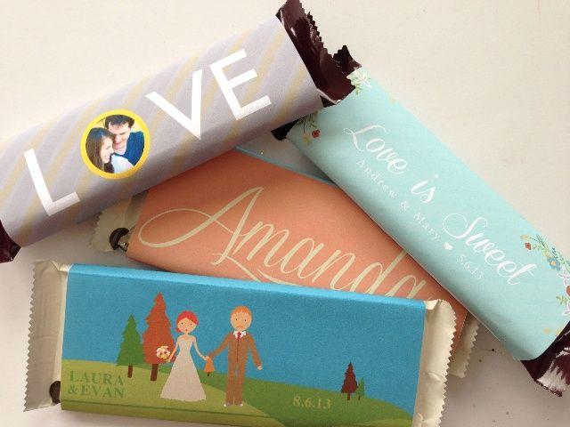 Wedding - Chocolate Wedding Favours