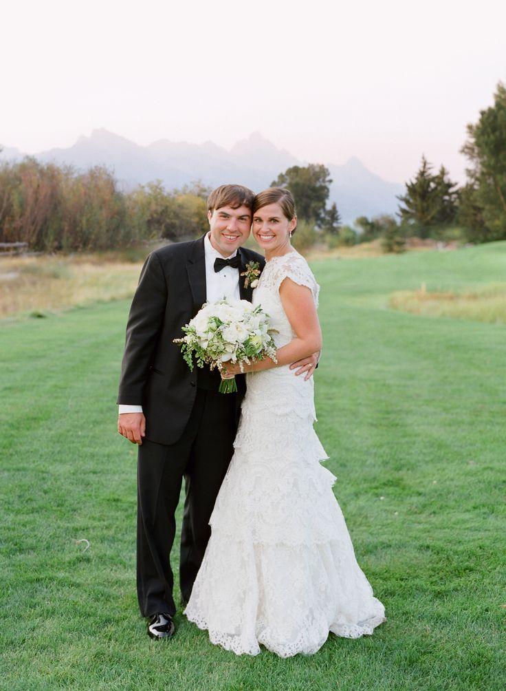 زفاف - A Formal, Rustic Wedding At Jackson Hole Golf And Tennis Club In Jackson, Wyoming