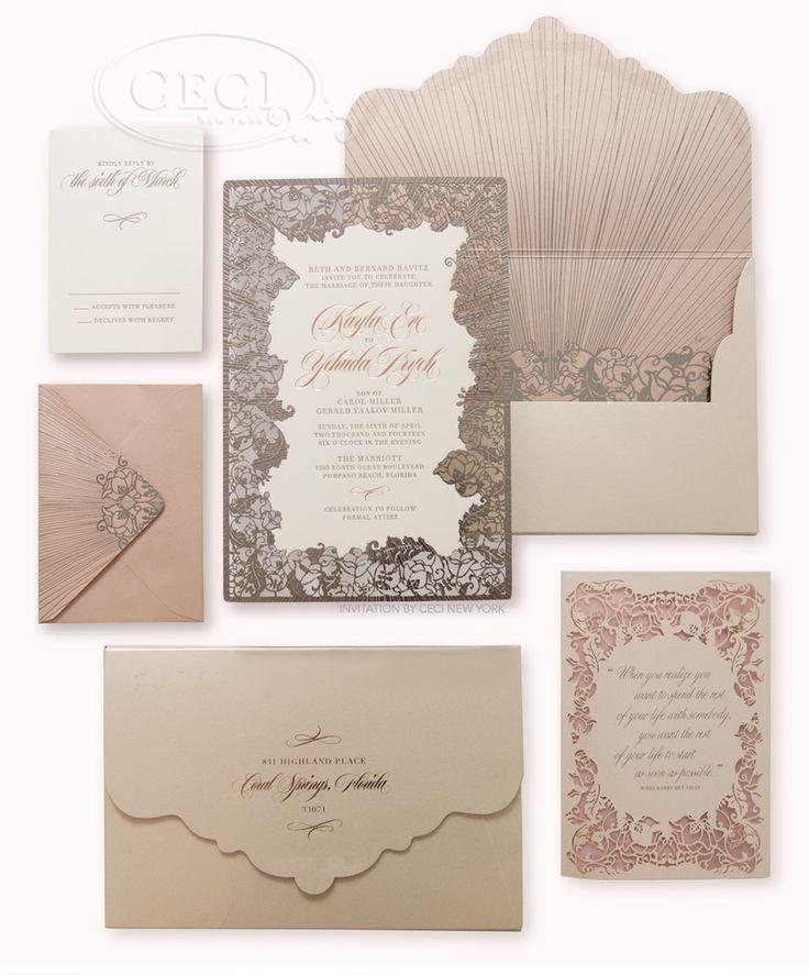 Mariage - V201: Our Muse – Blush And Pewter Wedding: Kayla & Hudi, Part 1 :: CeciStyle :: Ceci New York