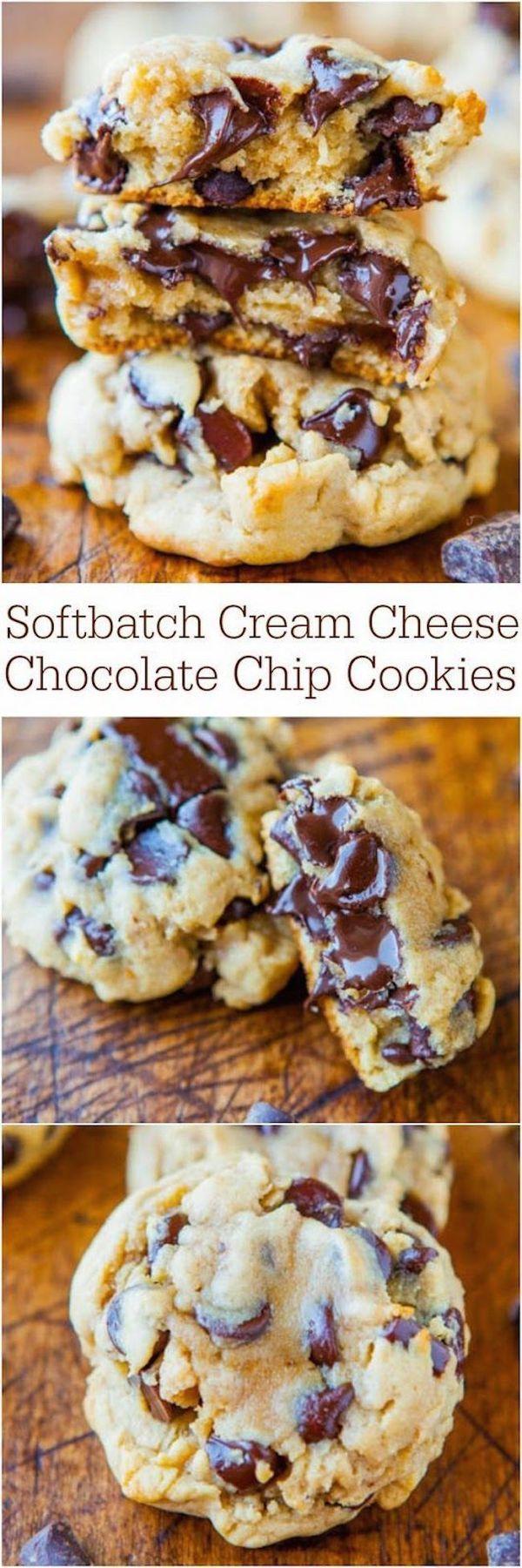 Свадьба - Softbatch Cream Cheese Chocolate Chip Cookies