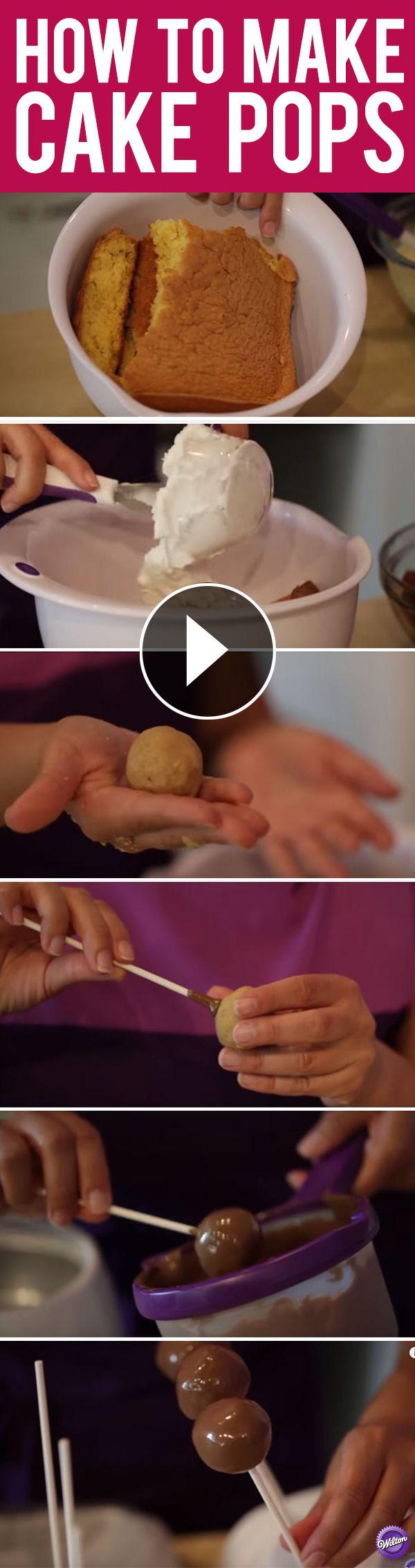 Mariage - How To Make Cake Pops