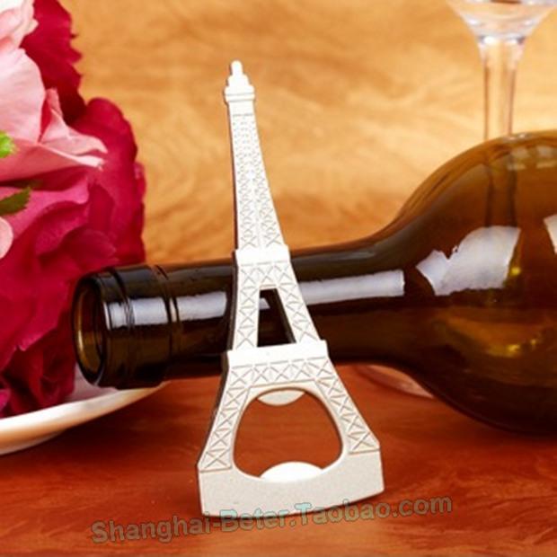 زفاف - Beter Gifts®夏日派對小禮物開瓶器回禮WJ076婚禮情人節Eiffel Tower餐桌佈置