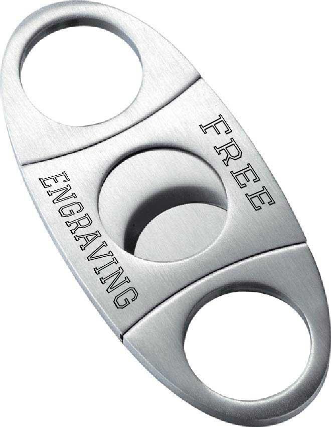 Свадьба - Cigar Cutter, Personalized Cigar Accessory, Stainless Steel Cigar Cutter, Engraved Cigar Cutter, Groomsmen Gift, Wedding Gift,Free Engraving