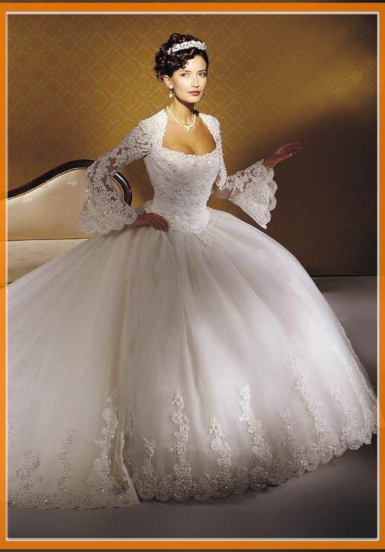 Mariage - New Plus Size Wedding Dresses With Sleeves