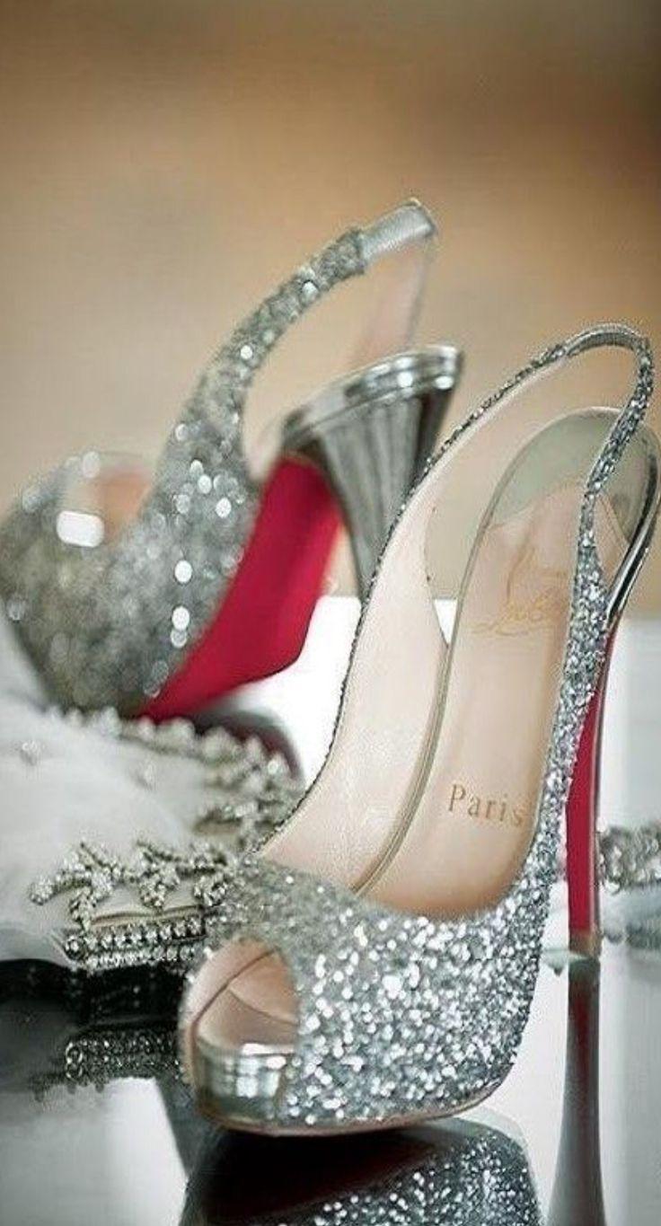 Hochzeit - Sparkling Wedding Shoe