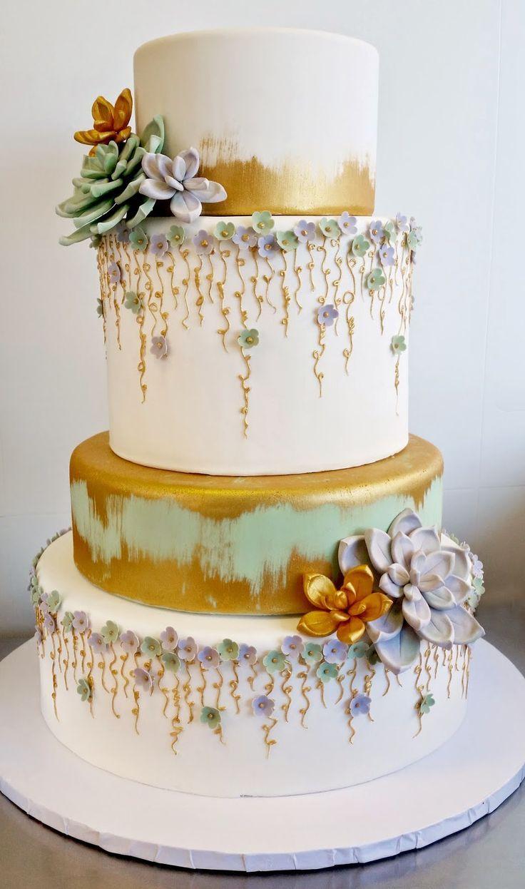 Wedding - Blissfully Beautiful Wedding Cake Inspiration