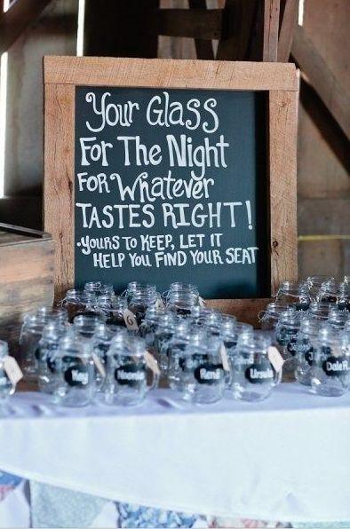 Wedding - Cute Idea.
