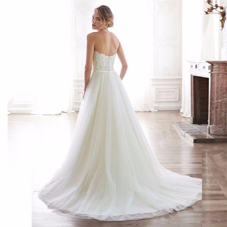 Свадьба - Lace Appliques Wedding Gown