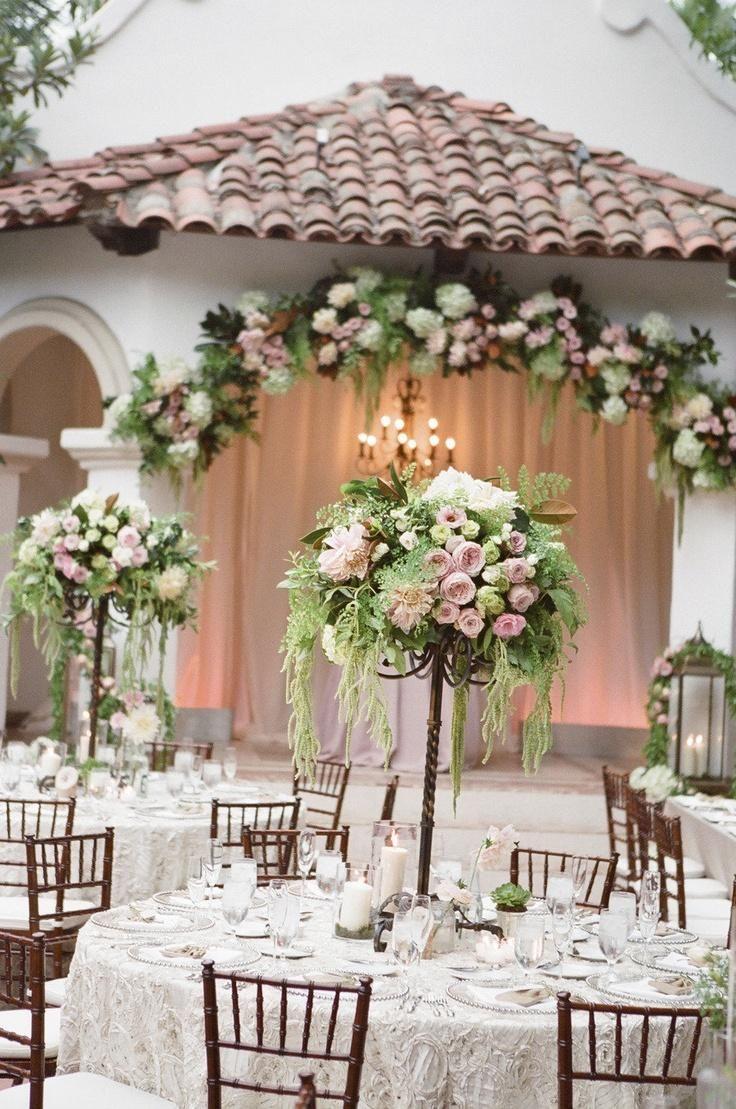 Свадьба - Pink Flowers Wedding Theme