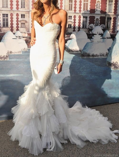 زفاف - Mermaid Dress.