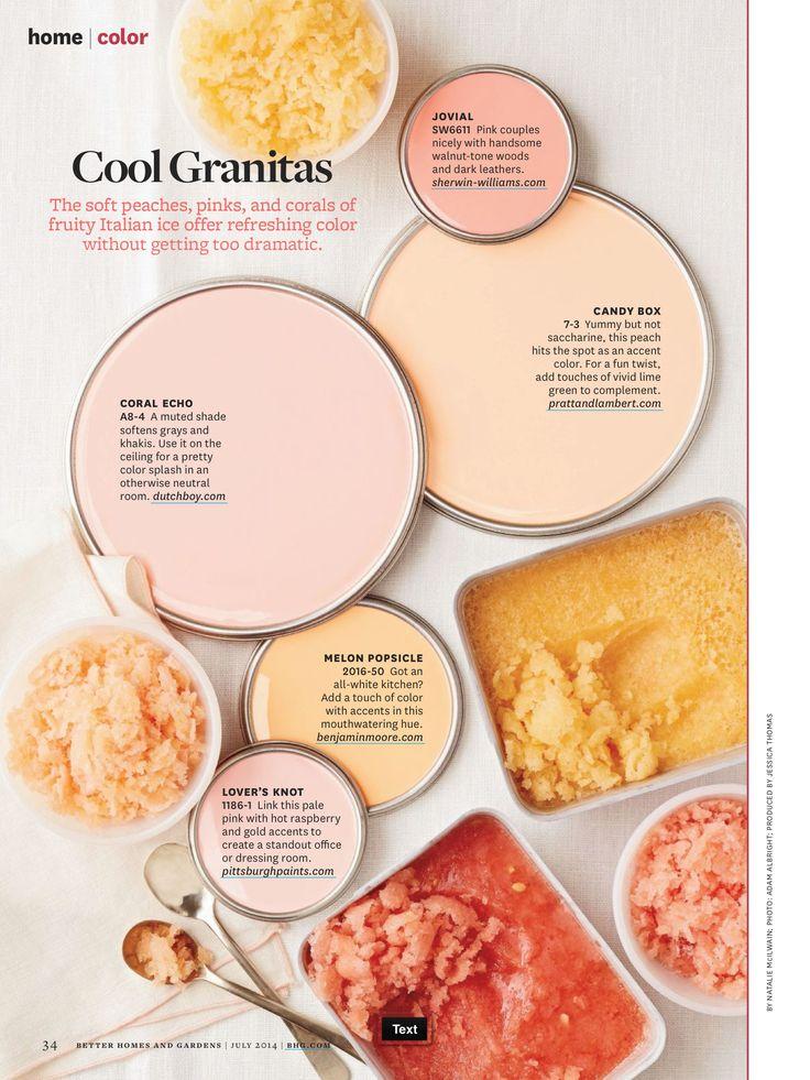 Свадьба - Oranges, Pinks, Corals, And More: Get On This Paint Color Trend