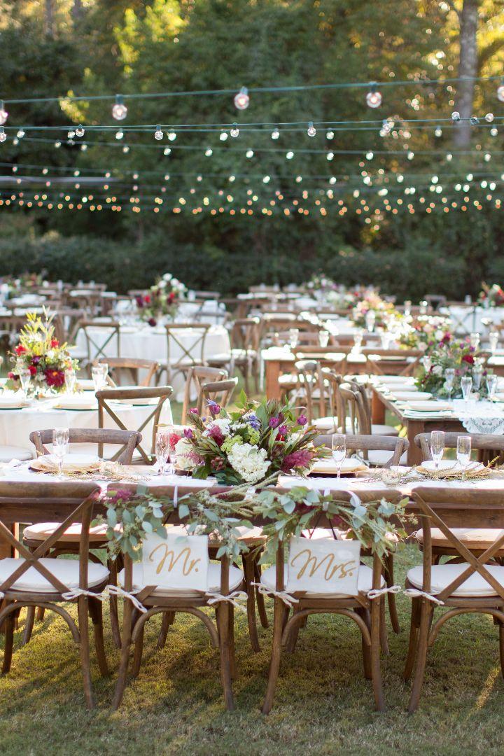 Hochzeit - Everything You Need To Know About Throwing A Backyard Wedding