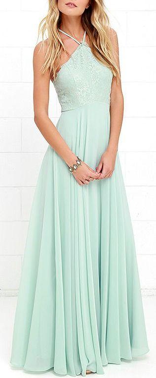 Wedding - Everlasting Enchantment Sage Green Maxi Dress