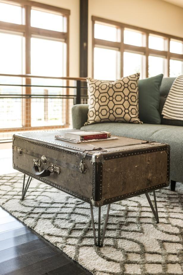 Hochzeit - How To Make A Suitcase Coffee Table