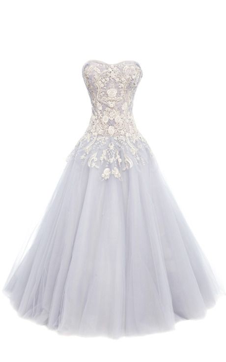 Hochzeit - Metallic Floral Tulle Ball Gown By Marchesa - Moda Operandi