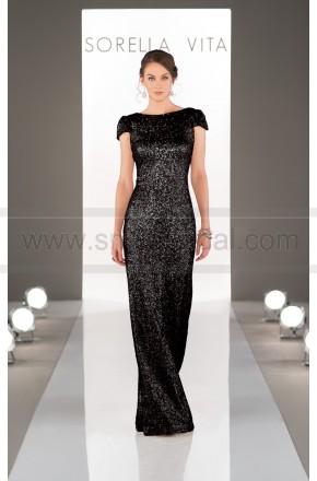 Mariage - Sorella Vita Modern Metallic Bridesmaid Dress Style 8718