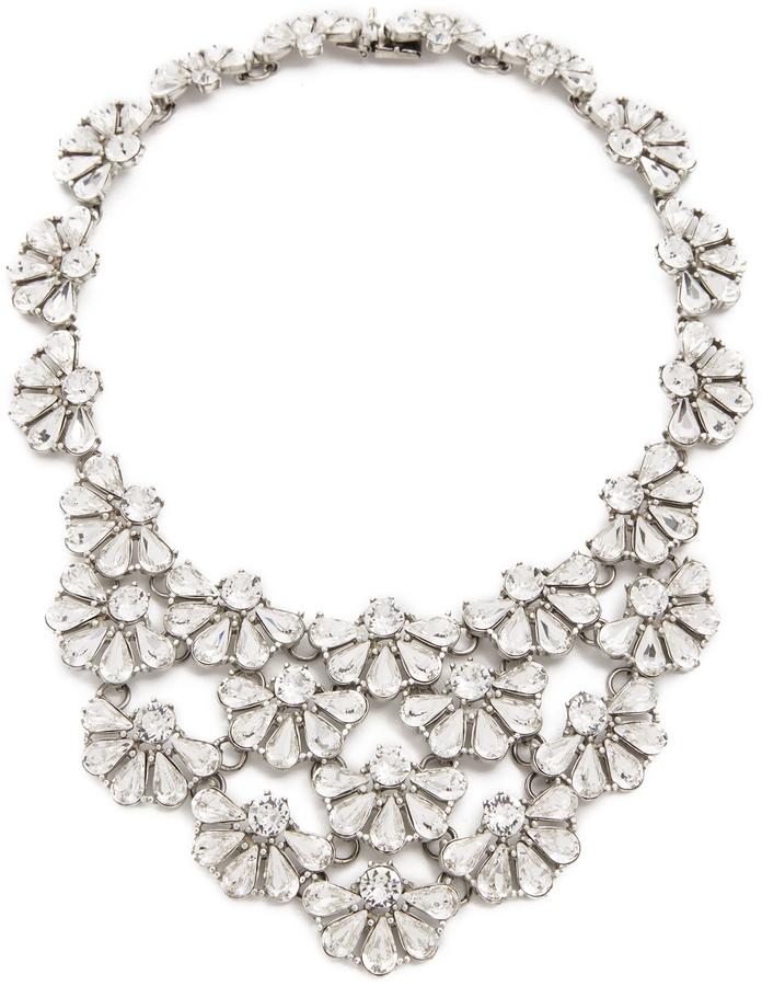 Hochzeit - Ben-Amun Crystal Bib Necklace