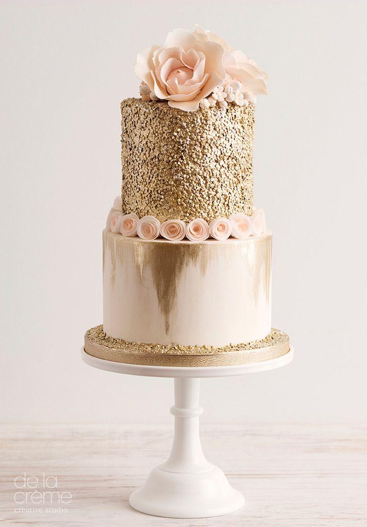 Mariage - Amazing, Contemporary Wedding Cakes By De La Créme Creative Studio