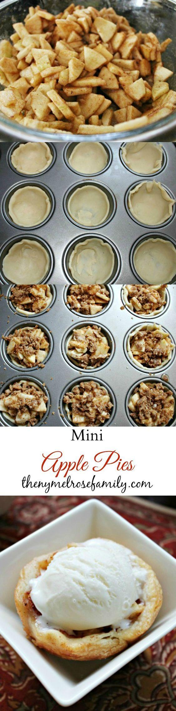 Mariage - Mini Apple Pies