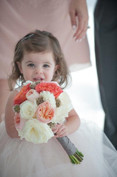 Wedding - BLUSH Pink Flower Girl Dress