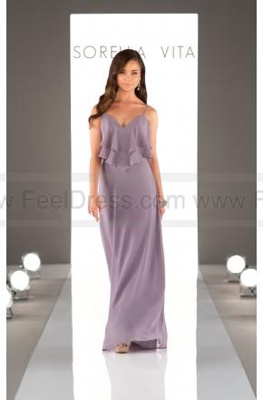 Mariage - Sorella Vita Boho Chiffon Bridesmaid Dress Style 8796