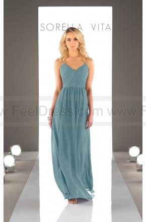 Hochzeit - Sorella Vita Chiffon Floor Length Bridesmaid Dress Style 8746